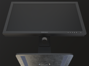 ROSCHVAULT 27 monitor PBR game ready Modelo 3D