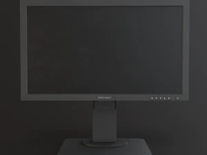 ROSCHVAULT 27 monitor PBR game ready 3D Model