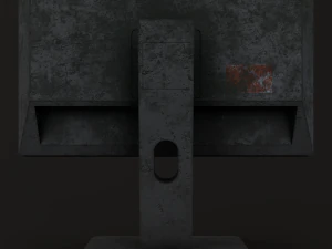ROSCHVAULT 27 monitor PBR game ready 3D Model