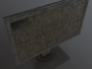 ROSCHVAULT 27 monitor PBR game ready 3D Model