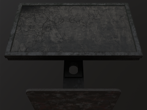 ROSCHVAULT 27 monitor PBR game ready Modelo 3D