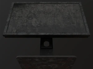 ROSCHVAULT 27 monitor PBR game ready 3D Model