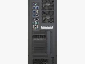 RoschVault Workstation R3 PBR game ready Modèle 3D