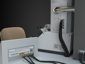 RoschVault Electron Microscope PBR game ready 3D Модель