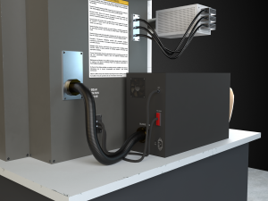 RoschVault Electron Microscope PBR game ready 3D Модель