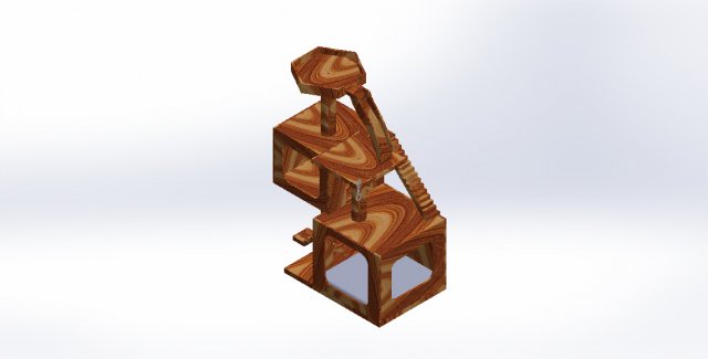 Pets Furniture 3D Model .c4d .max .obj .3ds .fbx .stl .blend 