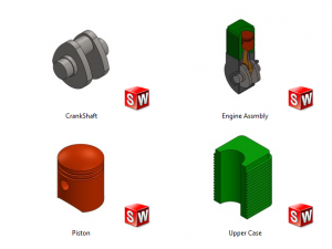 Engine Cylinder 3D Model