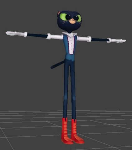 Cat 3Dモデル .c4d .max .obj .3ds .fbx .stl .blend 