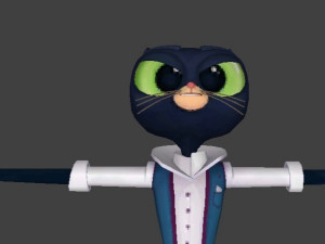 Cat 3Dモデル