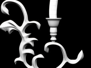 Candlestick 3D 模型