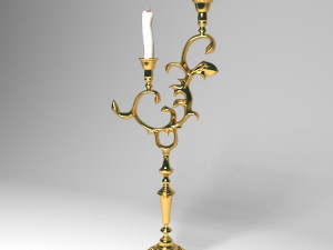Candlestick 3D 模型
