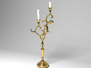 Candlestick 3D 模型