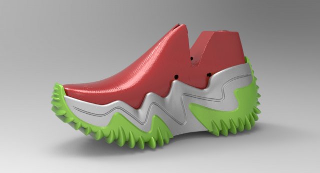 3d sole modeling for footwear 3D Baskı Modeli .c4d .max .obj .3ds .fbx .stl .blend 