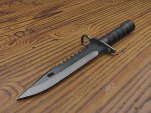 M9 Bayonet Knife 3D Модель