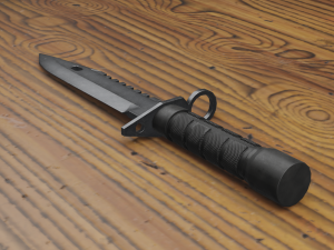 M9 Bayonet Knife 3D Модель