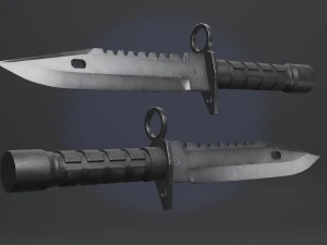 M9 Bayonet Knife 3D Model