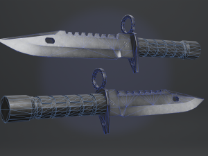 M9 Bayonet Knife 3D Модель