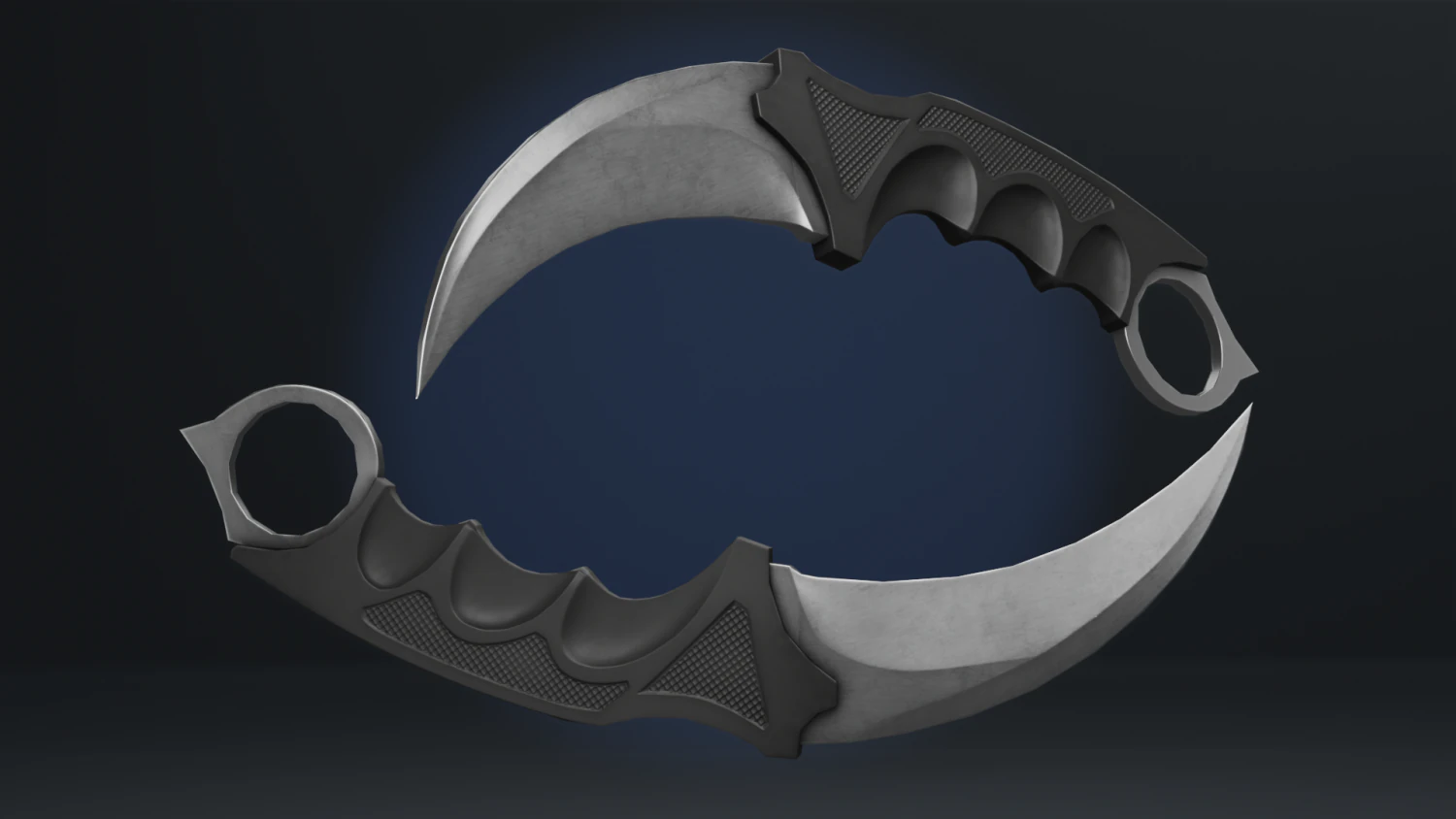Karambit Knife 3D Model .c4d .max .obj .3ds .fbx .stl .blend