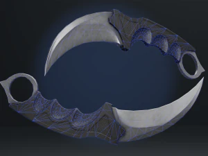 Karambit Knife 3D Model