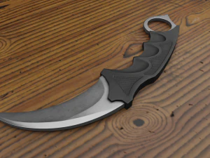 Karambit Knife 3D Model