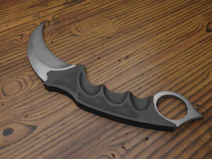 Karambit Knife 3D Model