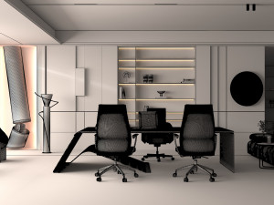Office 3D Model