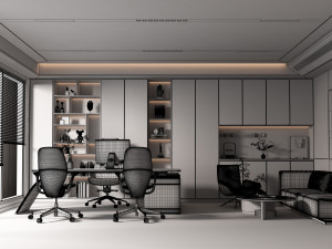 Office Model 3D