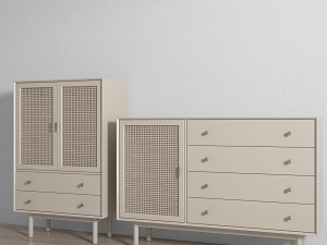 Side cabinet 3D Model