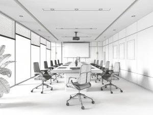 Conference Room 3D Model