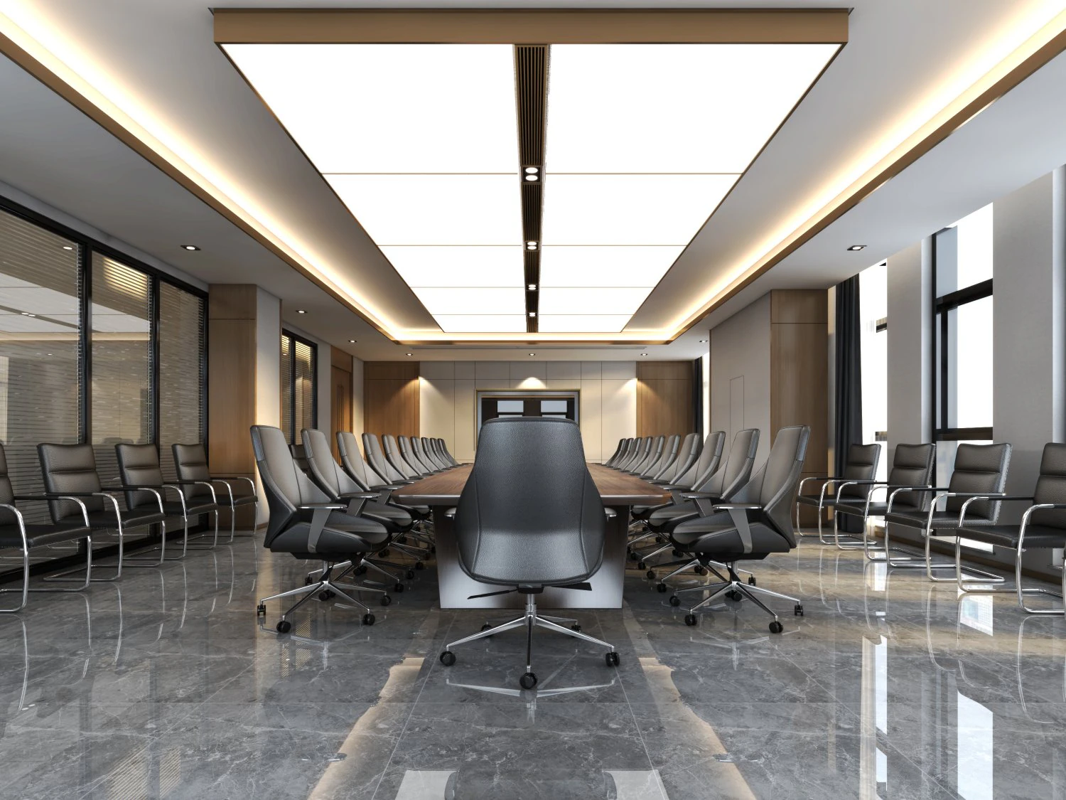 Sala konferencyjna Model 3D .c4d .max .obj .3ds .fbx .stl .blend 