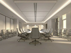 Sala konferencyjna Model 3D