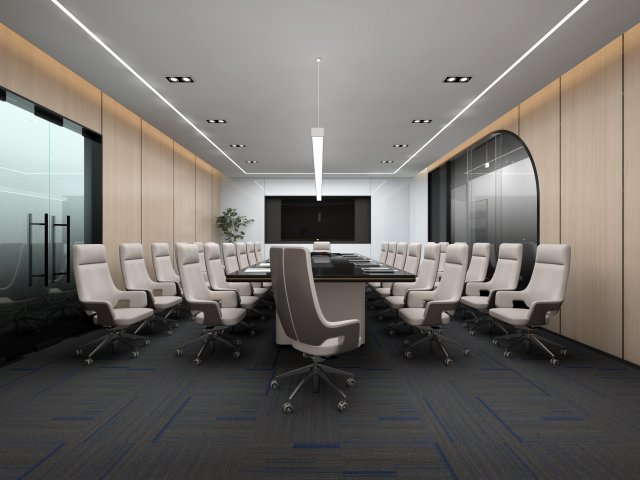 Conference Room 3D मॉडल .c4d .max .obj .3ds .fbx .stl .blend 