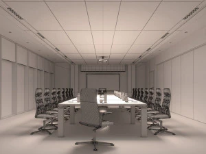 Conference Room 3D Model