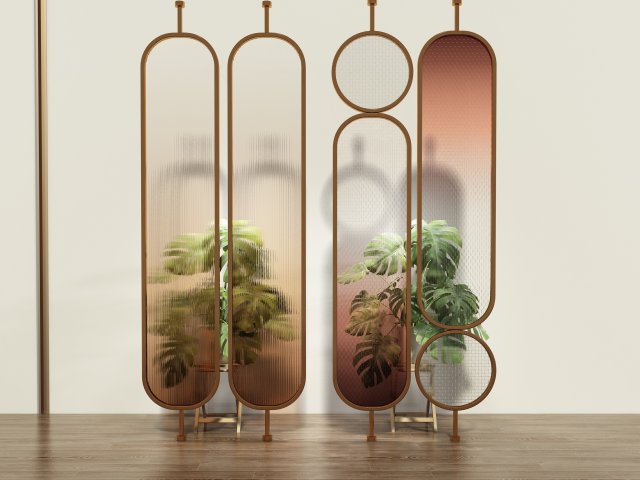 Glass bricks 3D 模型 .c4d .max .obj .3ds .fbx .stl .blend