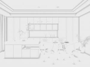 Kitchen 3Dモデル