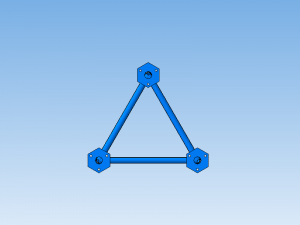 Radio mast tower F440 3D Model