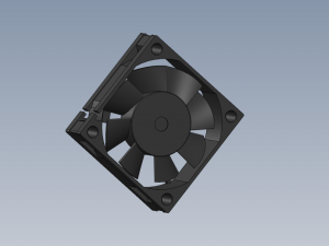 CHC3512CB fan Model 3D