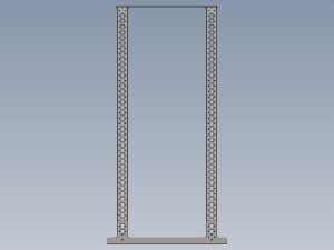 Server rack 3D-Modell