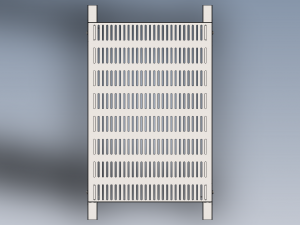 Server rack 3D-Modell