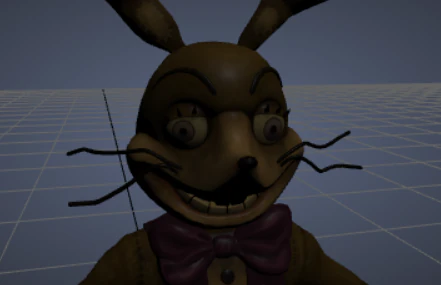 Glitchtrap FNAF VR 3D Model .c4d .max .obj .3ds .fbx .stl .blend 