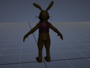 Glitchtrap FNAF VR Modelo 3D