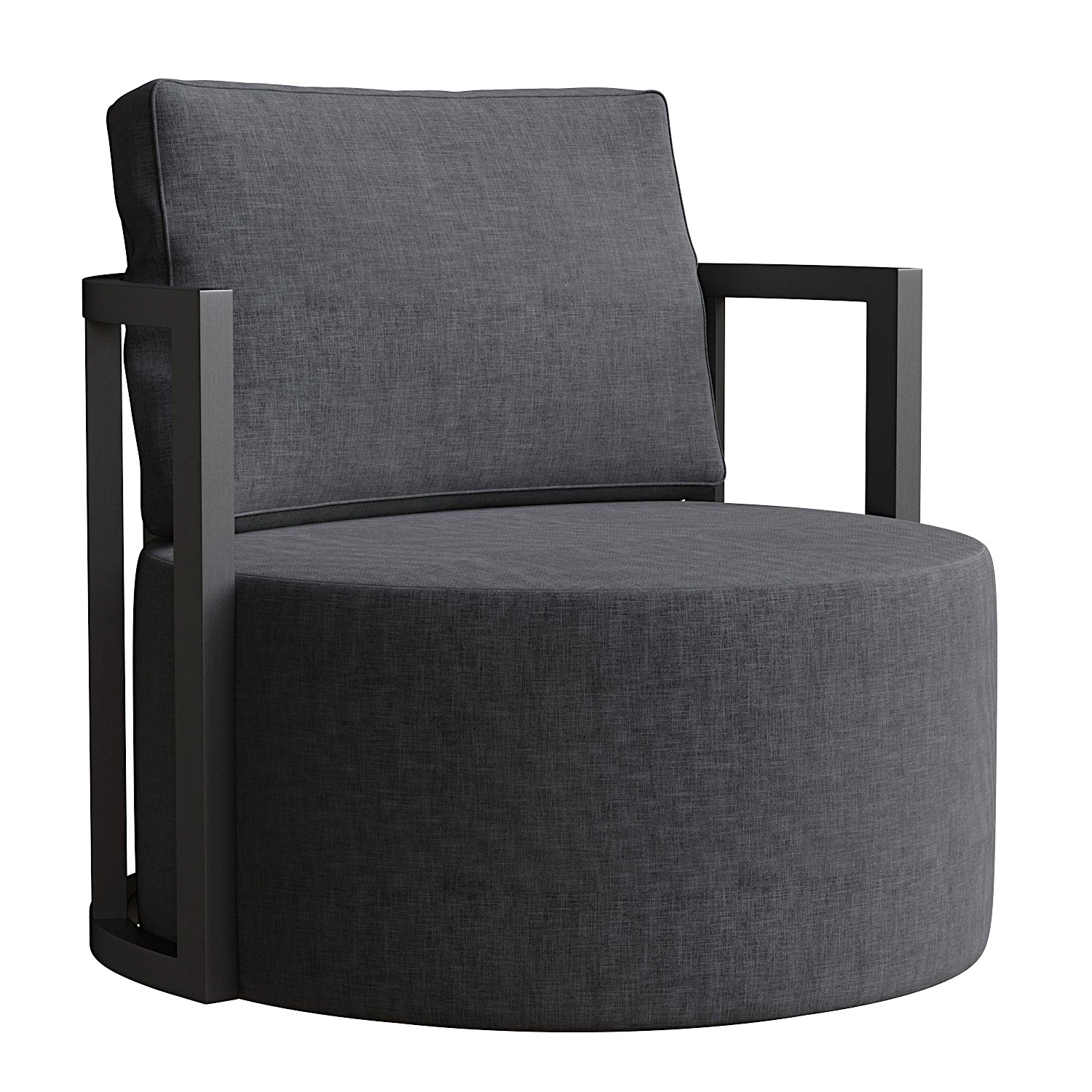 Kav armchair 3D Model .c4d .max .obj .3ds .fbx .stl .blend 