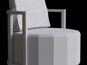 Kav armchair 3D मॉडल
