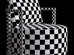 Kav armchair 3D मॉडल