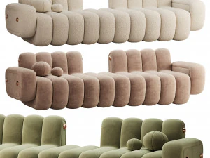 センチュリーダコタソファ 3Dモデル