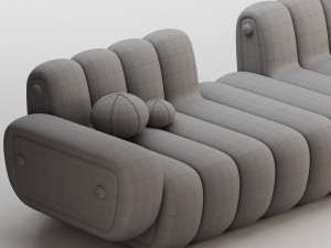 Century Dakota Sofa Model 3D