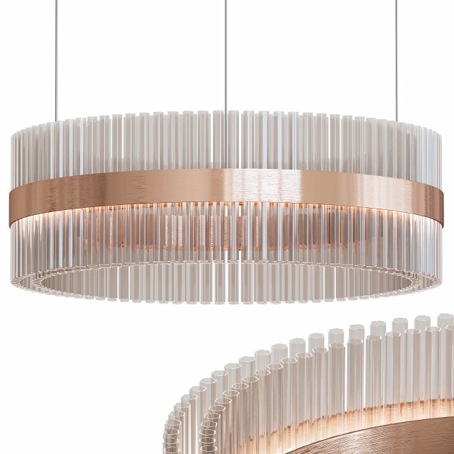 CASTRO Lighting ROLLAND ROUND SUSPENSION 3D 모델 .c4d .max .obj .3ds .fbx .stl .blend