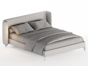 Hugo Low bed 3D Model