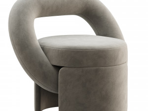 Play easy chair BY Woo 3D Model