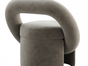 Play easy chair BY Woo 3D Model